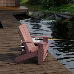 Contemporary Adirondack Chair - The Charming Bench Company