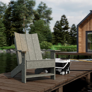 Contemporary Adirondack Chair - The Charming Bench Company