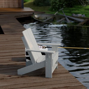 Contemporary Adirondack Chair - The Charming Bench Company