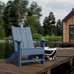 Contemporary Adirondack Chair - The Charming Bench Company