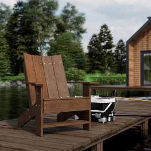 Contemporary Adirondack Chair - The Charming Bench Company