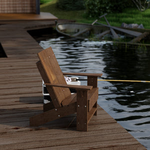 Contemporary Adirondack Chair - The Charming Bench Company