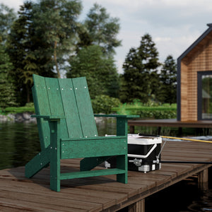Contemporary Adirondack Chair - The Charming Bench Company