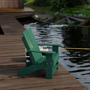 Contemporary Adirondack Chair - The Charming Bench Company