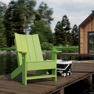 Contemporary Adirondack Chair - The Charming Bench Company