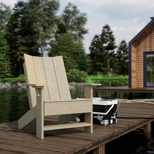 Contemporary Adirondack Chair - The Charming Bench Company