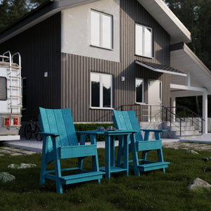 Contemporary High Adirondack Chair - The Charming Bench Company