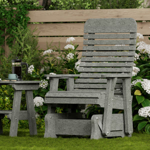 Signature Single Glider - The Charming Bench Company