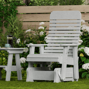 Signature Single Glider - The Charming Bench Company