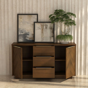 Brentford Dining Table - White Anderson Teak
