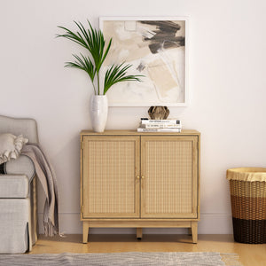 Bodrum 31" Tall - 2 Door Accent Cabinet - The Charming Bench Company