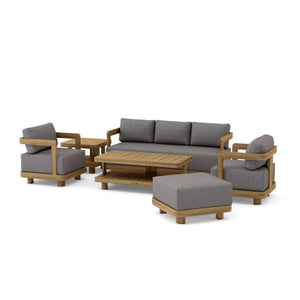 Granada 6-Piece Deep Seating Set - The Charming Bench Company