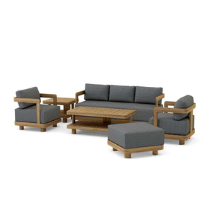 Granada 6-Piece Deep Seating Set - The Charming Bench Company