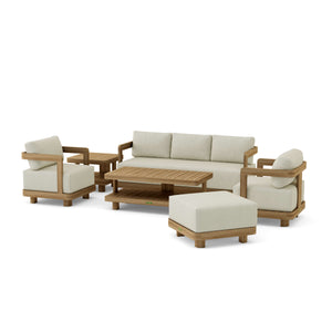 Granada 6-Piece Deep Seating Set - The Charming Bench Company