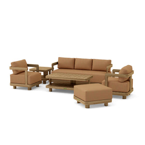 Granada 6-Piece Deep Seating Set - The Charming Bench Company