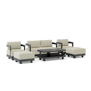 Granada 6-Piece Deep Seating Set 1 - The Charming Bench Company