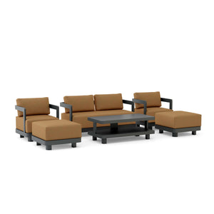 Granada 6-Piece Deep Seating Set 1 - The Charming Bench Company