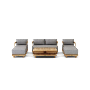 Granada 6-Piece Deep Seating Set 1 - The Charming Bench Company
