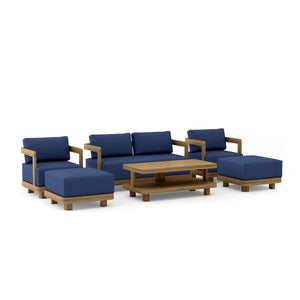 Granada 6-Piece Deep Seating Set 1 - The Charming Bench Company