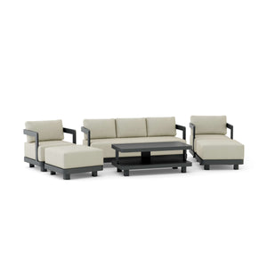 Granada 6-Piece Deep Seating Set 2 - The Charming Bench Company