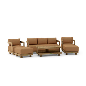 Granada 6-Piece Deep Seating Set 2 - The Charming Bench Company