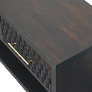 Cadiz Carved Shoe Storage Bench Bench