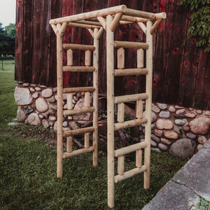 Cedar Log Arbor - Small Log Arbor