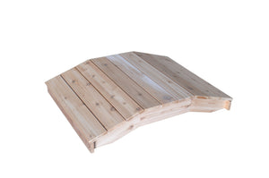 Cedar Standard Plank Bridge (4ft to 12ft) Bridge