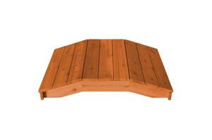 Cedar Standard Plank Bridge (4ft to 12ft) Bridge