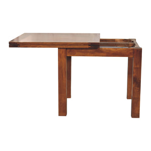 Chestnut Butterfly Dining Table Bench