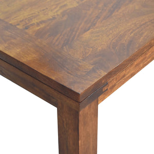 Chestnut Butterfly Dining Table Bench