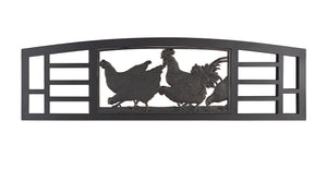 Chickens Steel Bench outdoor furniture