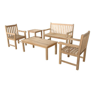 Classic 2-Seater 5-Pieces Conversation Set Conversation Set
