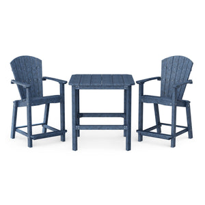 Classic 3-Piece Counter Set Dining Set