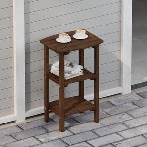 Classic 3 Shelf Side Table Outdoor Table