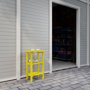Classic 3 Shelf Side Table Outdoor Table