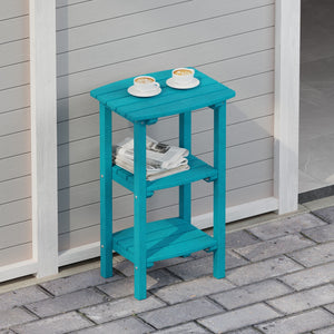 Classic 3 Shelf Side Table Outdoor Table