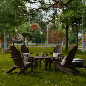 Classic 33" Round Conversation Table Outdoor Table