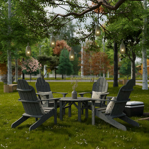 Classic 33" Round Conversation Table Outdoor Table