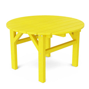 Classic 33" Round Conversation Table Outdoor Table