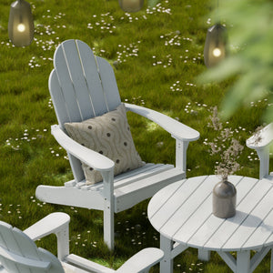 Classic 33" Round Conversation Table Outdoor Table