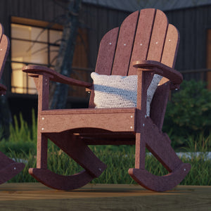 Classic Adirondack Rocker Rocking Chair
