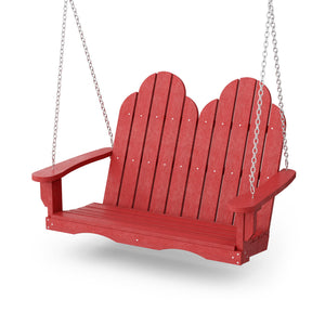 Classic Adirondack Swing Porch Swing