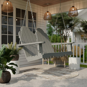 Classic Adirondack Swing Porch Swing