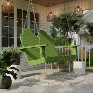 Classic Adirondack Swing Porch Swing