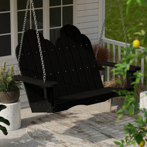 Classic Adirondack Swing Porch Swing