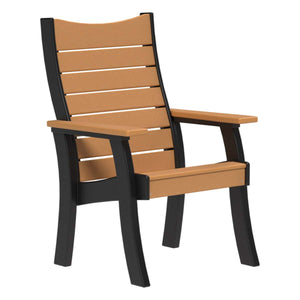 Contour Bench (2' and 4') Porch Swing 2ft / Cedar & Black