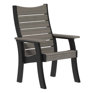 Contour Bench (2' and 4') Porch Swing 2ft / Coastal Gray & Black