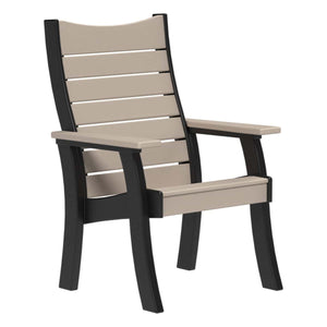 Contour Bench (2' and 4') Porch Swing 2ft / Weatherwood & Black