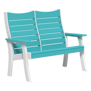 Contour Bench (2' and 4') Porch Swing 4ft / Aruba Blue